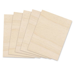 Birch Panel Pack - 5" x 7" x 1/8", Pkg of 5