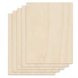Birch Panel Pack - 11" x 14" x 1/8", Pkg of 5