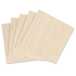Birch Panel Pack - 12" x 12" x 1/8", Pkg of 5