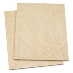 Birch Panel Pack - 8-1/2" x 11" x 1/4", Pkg of 2 angled view