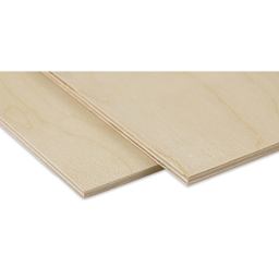 Birch Panel Pack - 11" x 14" x 1/4", Pkg of 2 close-up of corners