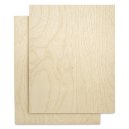 Birch Panel Pack - 11" x 14" x 1/4", Pkg of 2