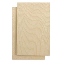Birch Panel Pack - 5" x 8" x 1/4", Pkg of 2