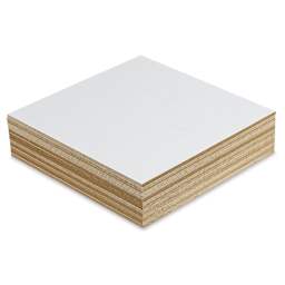 Blick Edu-Painting Panel Class Pack - 6" x 6" x 1/8", Pkg of 12