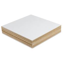 Blick Edu-Painting Panel Class Pack - 8" x 8" x 1/8", Pkg of 12