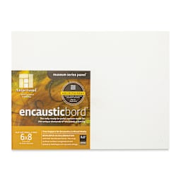 Ampersand Encausticbord - 6" x 8" x 1/8", Flat, Pkg of 3