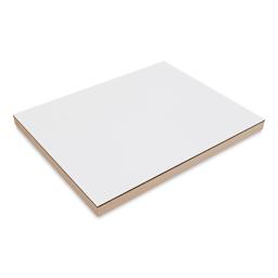 Ampersand Encausticbord - 11" x 14" x 7/8", Cradled laid flat