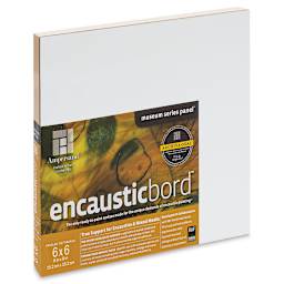 Ampersand Encausticbord - 6" x 6" x 7/8", Cradled