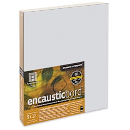 Ampersand Encausticbord - 9" x 12" x 1-1/2", Cradled