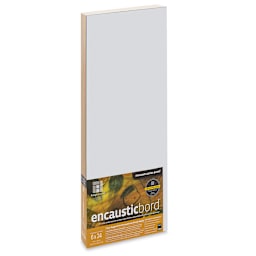 Ampersand Encausticbord - 6" x 24" x 1-1/2", Cradled