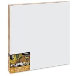 Ampersand Encausticbord - 18" x 18" x 2-1/8", Cradled