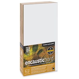 Ampersand Encausticbord - 6" x 12" x 2-1/8", Cradled