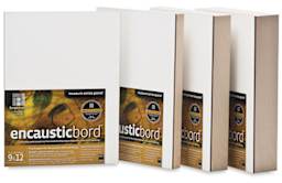 Ampersand Encausticbord - Assorted profiles shown with labels