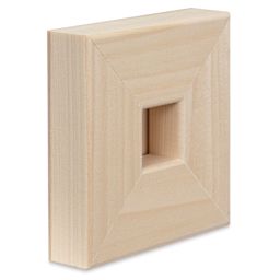 American Easel Painting Panel - 4" x 4" x 7/8", Wood, Flat