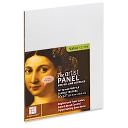 Ampersand Value Series Artist Panel - Textured, 9" x 12", 3/8" Profile