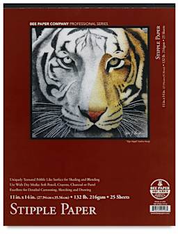 Bee Paper Stipple Paper Pads​ - Front cover of pad