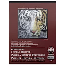 Bee Paper Stipple Paper Pad - 9" x 12", 25 Sheets