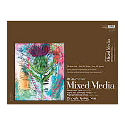 Strathmore 400 Series Mixed Media Pad - 18" x 24", 15 Sheets, front cover