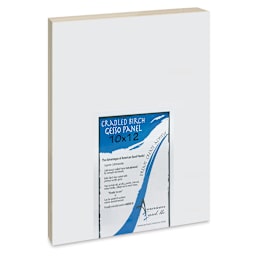 American Easel Gessoed Wood Painting Panel - 10" x 12", 7/8" Cradle