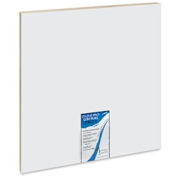 American Easel Gessoed Wood Painting Panel - 24" x 24", 7/8" Cradle