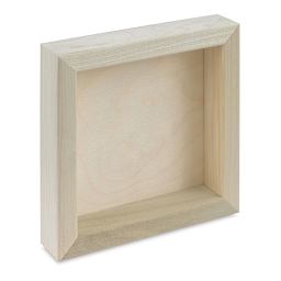 American Easel Gessoed Wood Painting Panel - 8" x 8", 1-5/8" Deep Cradle
