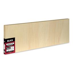 Blick Premier Wood Panel - 12'' x 36'', 1-1/2'' Gallery Profile, Cradled (side view)