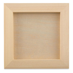 Blick Premier Wood Panel - 10'' x 10'', 7/8'' Traditional Profile, Cradled (back)