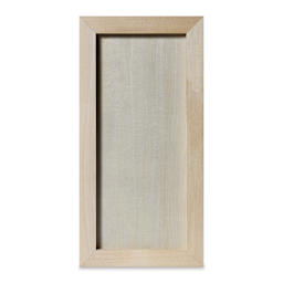 Blick Premier Wood Panel - 10'' x 20'', 7/8'' Traditional Profile, Cradled (back)