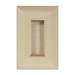 Blick Premier Wood Panel - 4'' x 6'', 7/8'' Traditional Profile, Cradled (back)