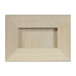 Blick Premier Wood Panel - 5'' x 7'', 7/8'' Traditional Profile, Cradled (back)