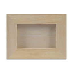 Blick Premier Wood Panel - 6'' x 8'', 7/8'' Traditional Profile, Cradled (back)