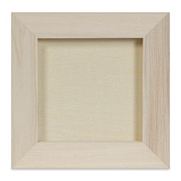 Blick Premier Wood Panel - 8'' x 8'', 7/8'' Traditional Profile, Cradled (back)