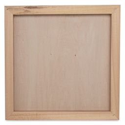 Blick Premier Wood Panel - 18'' x 18'', 7/8'' Traditional Profile, Cradled (back)