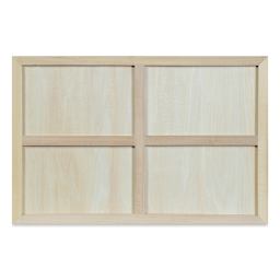 Blick Premier Wood Panel - 24'' x 36'', 7/8'' Traditional Profile, Cradled (back, two cross braces)