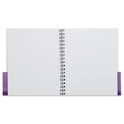 Copic Wirebound Marker Sketchbook - Inside spread to show color and texture
