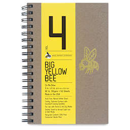 Big Yellow Bee Co-Mo Sketchbook - 9" x 6", Wire Bound, 50 Sheets