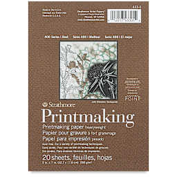 Strathmore 400 Series Printmaking Paper - 5" x 7", 20 Sheets