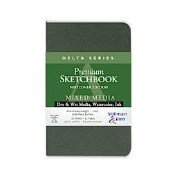 Stillman & Birn Sketchbook - Delta Series, Softcover, 5-1/2" x 3-1/2", Portrait