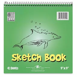 Roaring Spring Kid's Sketch Book - 9" x 9"