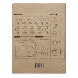 Koala Sketchbook - Wide-Angle Isometric Grid Sketchbook, 9.75'' x 7.5'' (back of sketchbook)