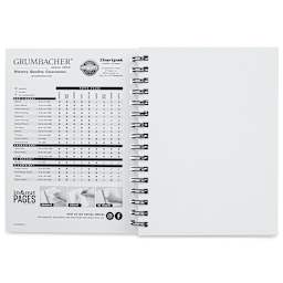 Grumbacher Mixed Media In & Out Pad - 8-1/2" x 5-1/2", 60 sheets (inside cover)