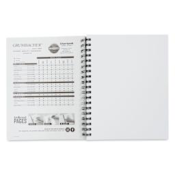 Grumbacher Mixed Media In & Out Pad - 7" x 10", 60 sheets, inside page