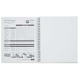 Grumbacher Mixed Media In & Out Pad - 11" x 14", 60 Sheets (inside cover)