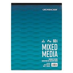 Grumbacher Mixed Media Pad - 9" x 12", 60 sheets