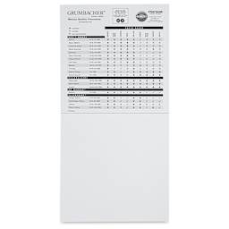 Grumbacher Mixed Media Pad - 8" x 8", 60 sheets (Inside page)