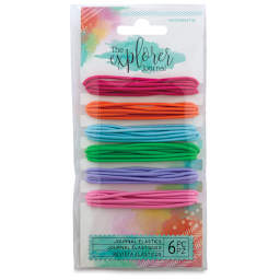Momenta The Explorer Journal Elastics, Brights, in packaging