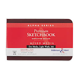 Stillman & Birn Alpha Series Sketchbook - 3-1/2" x 5-1/2", Soft Cover, 46 Sheets