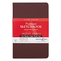 Stillman & Birn Alpha Series Sketchbook - 8-1/2" x 5-5-1/2", Soft Cover, 46 Sheets