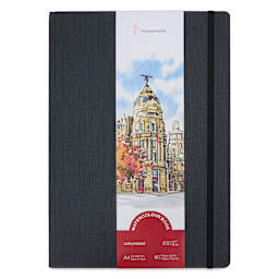 Hahnemühle Akademie Aquarell Watercolor Book - 11-1/2" x 8" front of packaging