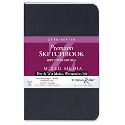 Stillman & Birn Zeta Series Softcover Sketchbook - 10'' x 8'', Portrait